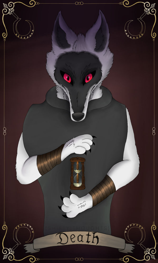 Death from "Puss in Boots" as a Tarot card